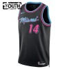 NBA Børn Trøje Miami Heat Tyler Herro 2025-26 Nike City Edition Sort Swingman